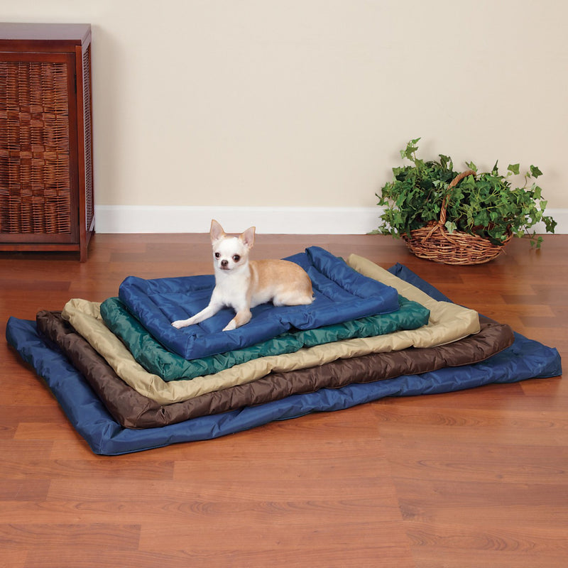 [Australia] - Slumber Pet Royal Blue Small Water Resistant Bed – Comfortable and Durable Pet Bed for Dogs and Cats, Measures 24” x 17” 