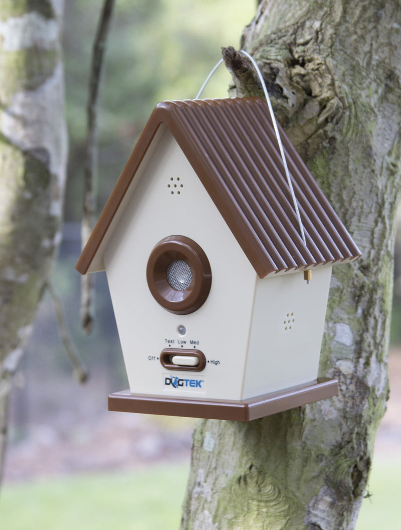 Dogtek Sonic Bird House Bark Control Outdoor/Indoor - New Version - PawsPlanet Australia