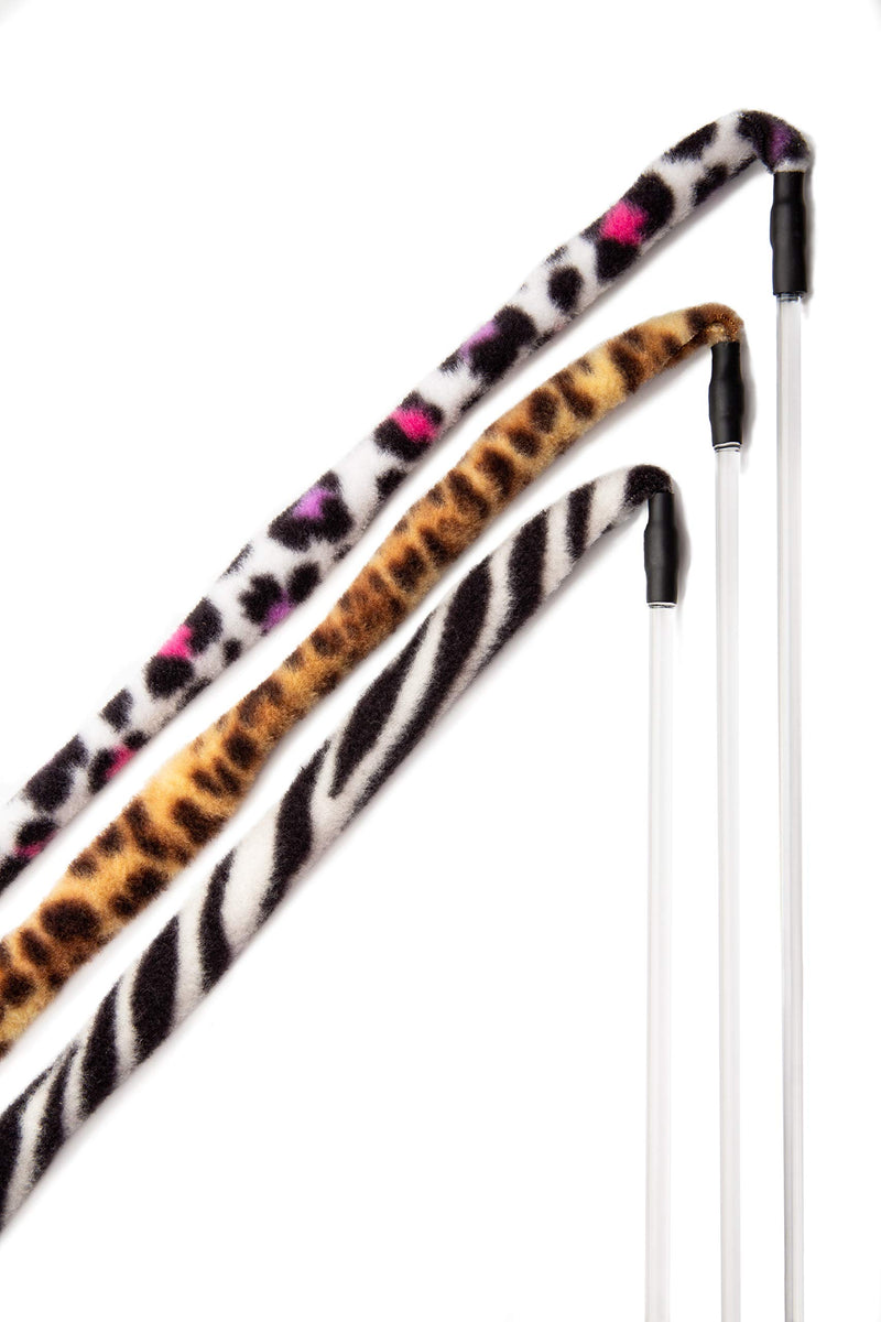 [Australia] - CAT DANCER Jungle Cat Wand 2 Pack, Multi Color (305) 