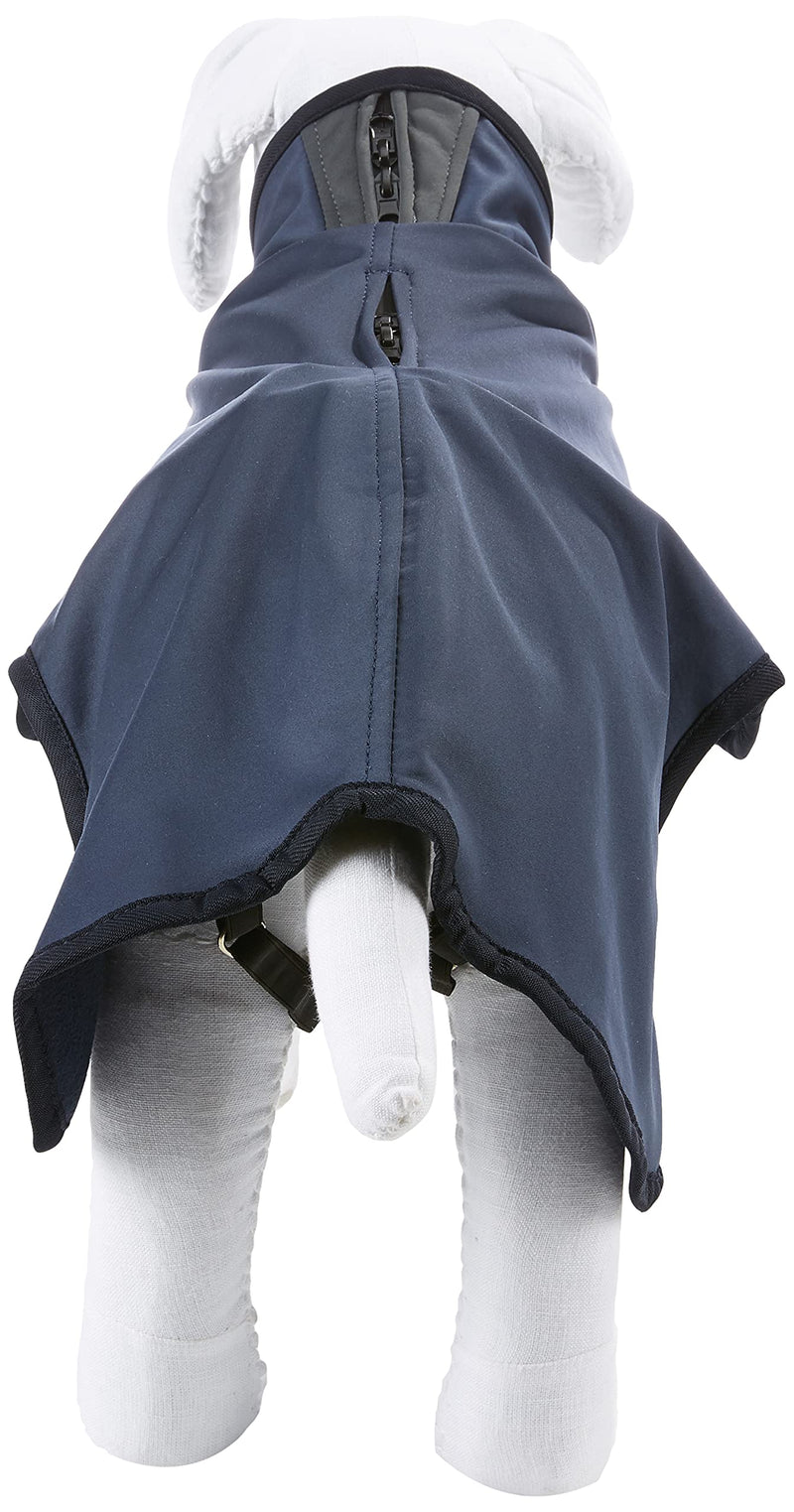 Trixie Aston Dog Cape Dark Blue/Grey S: 40 cm - PawsPlanet Australia