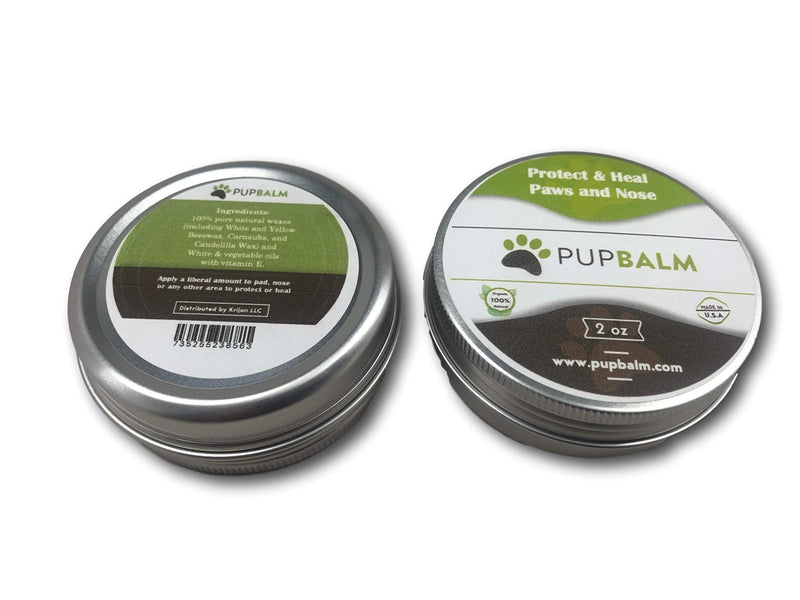 [Australia] - Top Dog Chews Pup Balm 100% Organic and Natural Made in The USA Wax. Protect & Heal Paws and Nose 