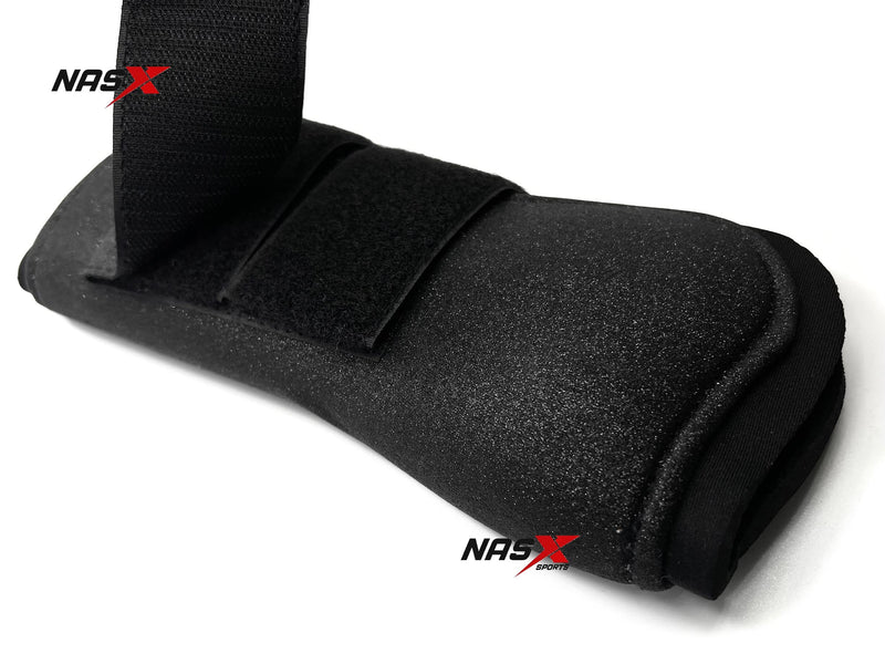 NASX Sports 4 Pc Glitter Tendon Fetlock Boots Horse Jumping Protection Riding Neoprene (COB, Black) COB - PawsPlanet Australia