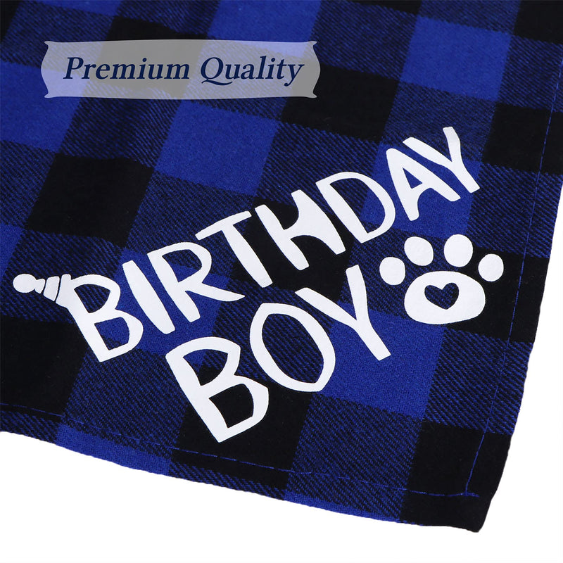 STMK Dog Birthday Party Supplies, Dog Birthday Bandana Boy with Dog Birthday Party Number Hat Bowtie Cake Toy Lets Pawty Paw Balloons Dog Happy Birthday Banner for Dog Puppy Birthday Party Supplies - PawsPlanet Australia