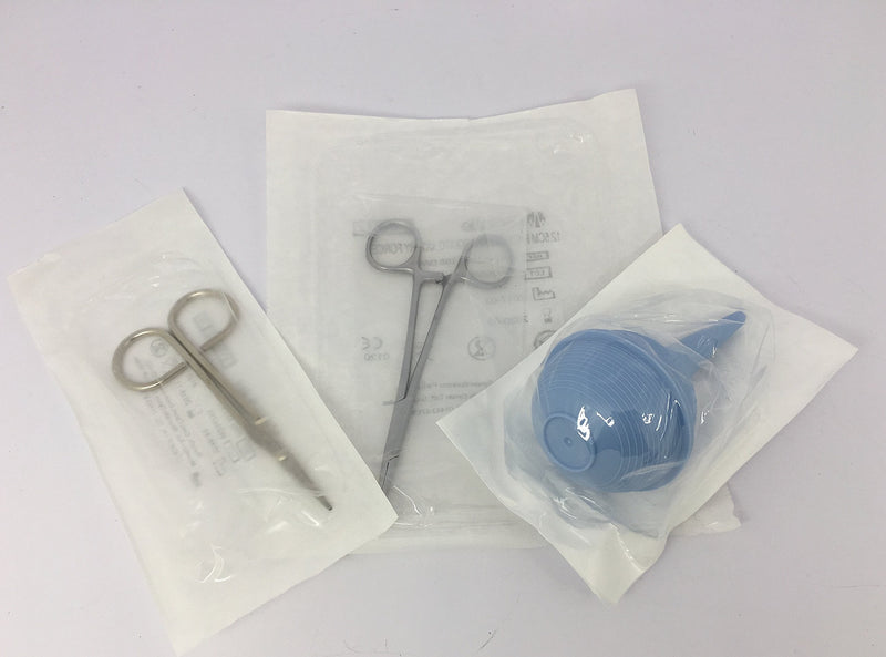 Warwick Whelping Boxes Whelping Set - Forceps, Scissors & Aspirator 7009 - PawsPlanet Australia