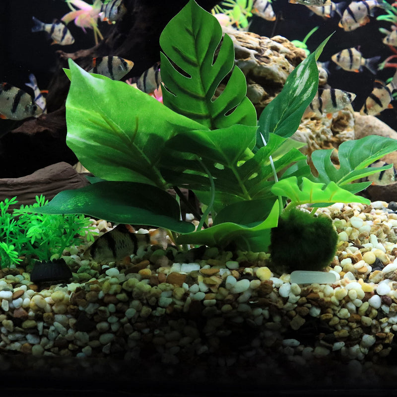 Aquarium 6 inch Silk Plants for Betta Fish Tank, Underwater Aquatic Water Grass Decor - PawsPlanet Australia