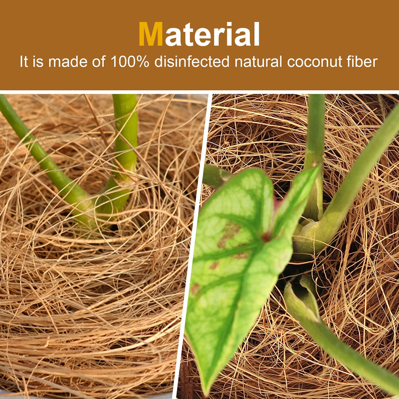 CZWESTC 4 Packs Natural Coconut Fiber, Bird Nesting Material for Bird Nest, Bird Cage, DIY Crafts - PawsPlanet Australia