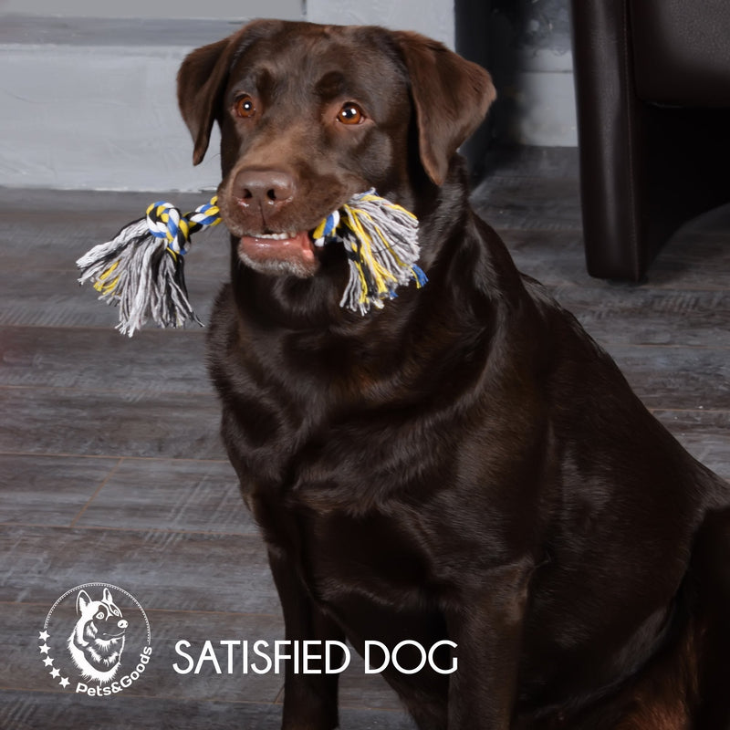 Dog Toys - Dog Chew Toys - Puppy Teething Toys- Puppy Chew Toys - Rope Dog Toy - Puppy Toys - Small Dog Toys - Chew Toys - Dog Toy Pack - Tug Toy - Dog Toy Set - Washable Cotton Rope for Dogs - PawsPlanet Australia