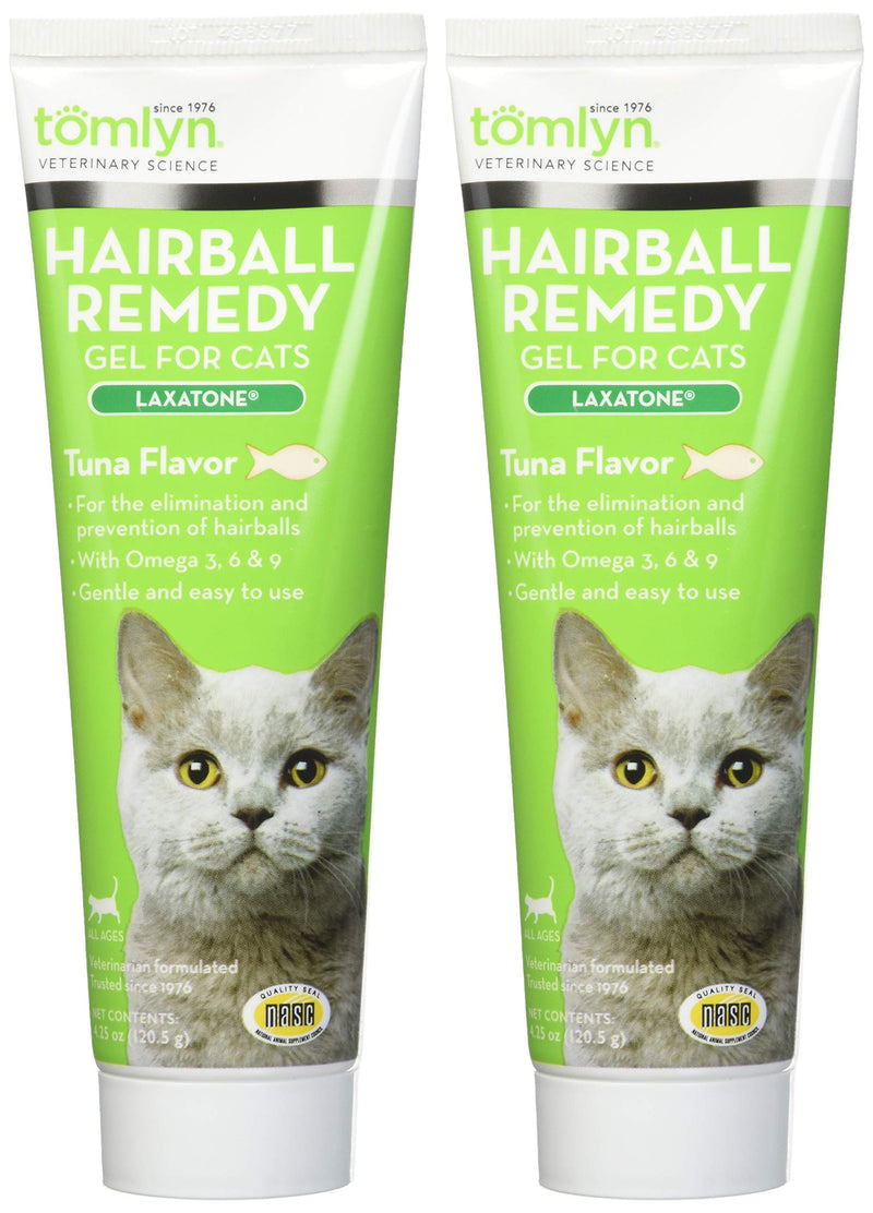 TOMLYN Laxatone in Tuna for Hairball Relief 4.25oz Each (3 Pack) - PawsPlanet Australia