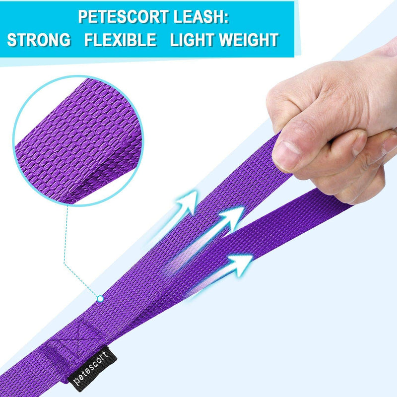 [Australia] - petescort 15 ft 20 ft 30 ft 50 ft Long Lead-Training Leash/Long Line Dog Leash Great for Dog/Puppy Training,Play,Camping,Extra Long Dog Leash 30 Feet Purple 