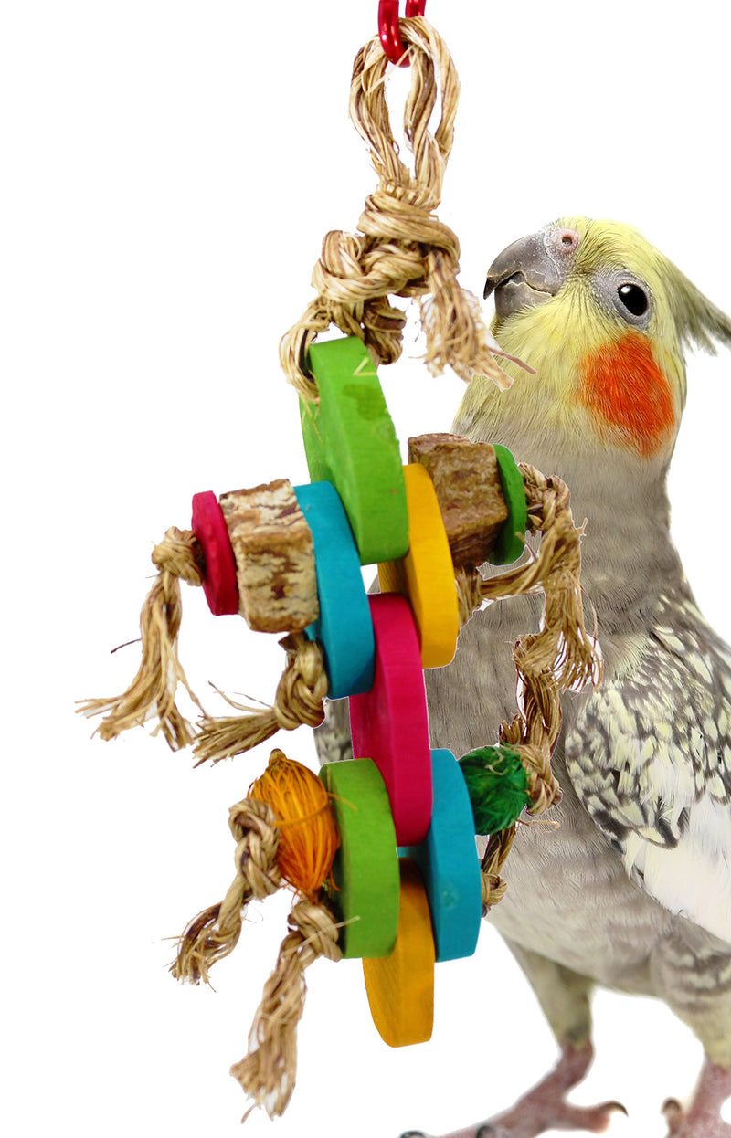 [Australia] - Bonka Bird Toys 41356 Small Linx Cage Toy Cages Parrot Foraging Chew Shredder 