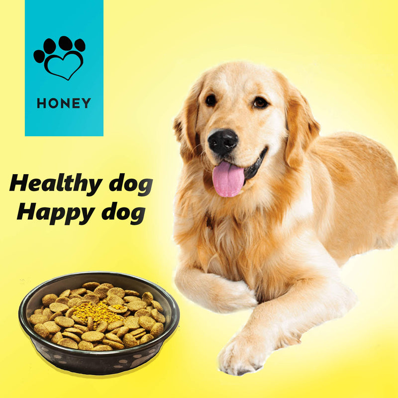 Q honey 100% Natural Dog Supplements. Joint Aid for Dogs with vit B1, B2, B6, B12 amino acids and vit. A, B, C, E, D | Dog Joint Care Supplements | 100 g - PawsPlanet Australia