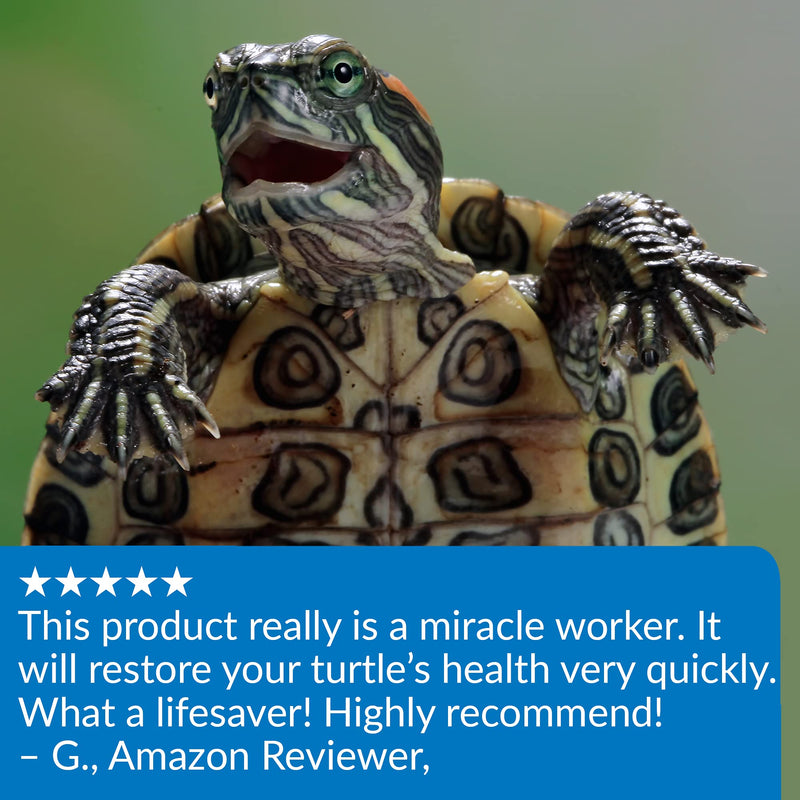 API Turtle Products: Sludge Remover to Clean Aquarium, Water Conditioner to Make Tap Water Safe for Turtles, TURTLEFIX Remedy to treat bacterial infections and repair damaged tissue 4 Ounce - PawsPlanet Australia