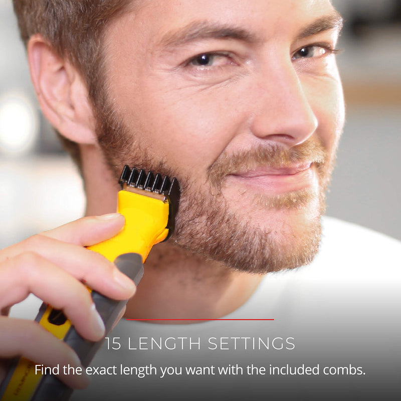 Remington Virtually Indestructible All-in-One Grooming Kit, Yellow, PG6855 - PawsPlanet Australia