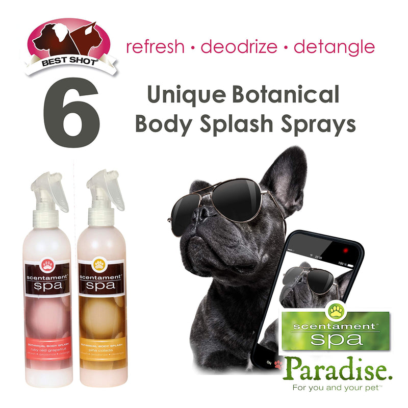 [Australia] - Best Shot Pet Scentament Spa Pina Colada Body Splash Spray Warm Vanilla & Sugar 