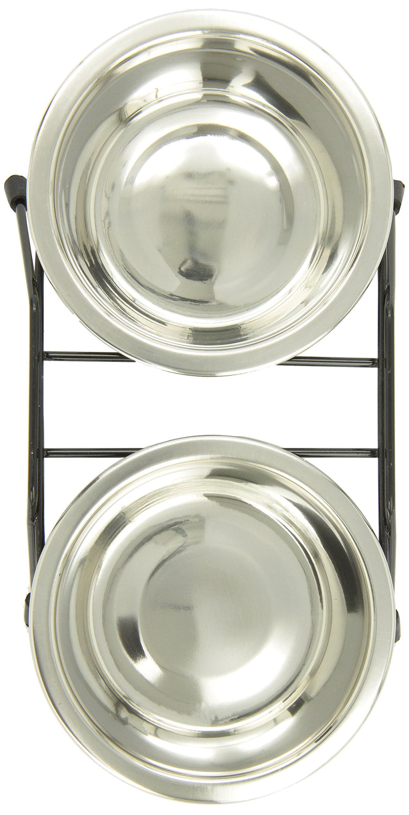 Dogit Stainless Steel Raised Dog Bowls with Plastic Cover for Both Dogs and Cats Small Wire Frame - PawsPlanet Australia