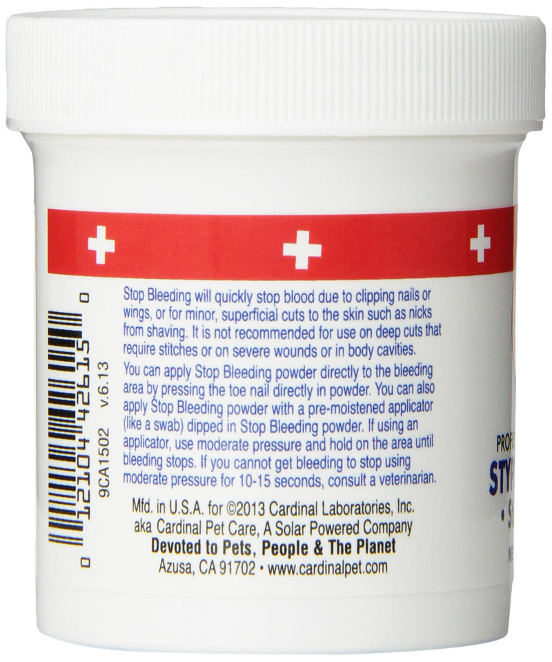 + REMEDY + RECOVERY + DOGSWELL Styptic Blood Stopper Powder for Dogs & Cats 1.5 oz. Container - PawsPlanet Australia