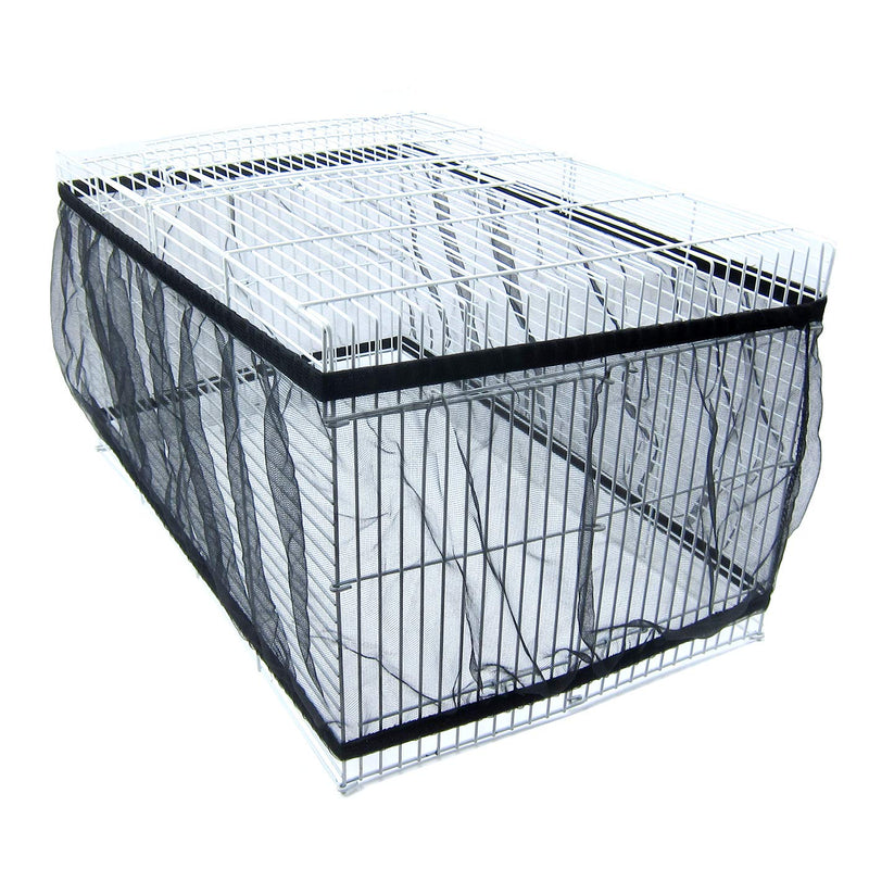 [Australia] - Alfie Pet - Sunny Mesh Bird Seed Catcher Guard Net Medium Black 