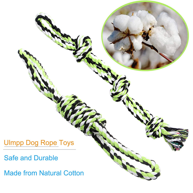 Dog Rope Toys for Aggressive Chewers Durable Tough for Small to Large Dog Chew Toys - Indestructible Small Dog & Puppy Teething Toys Prevents Boredom and Relieves Stress Set of 6 - PawsPlanet Australia