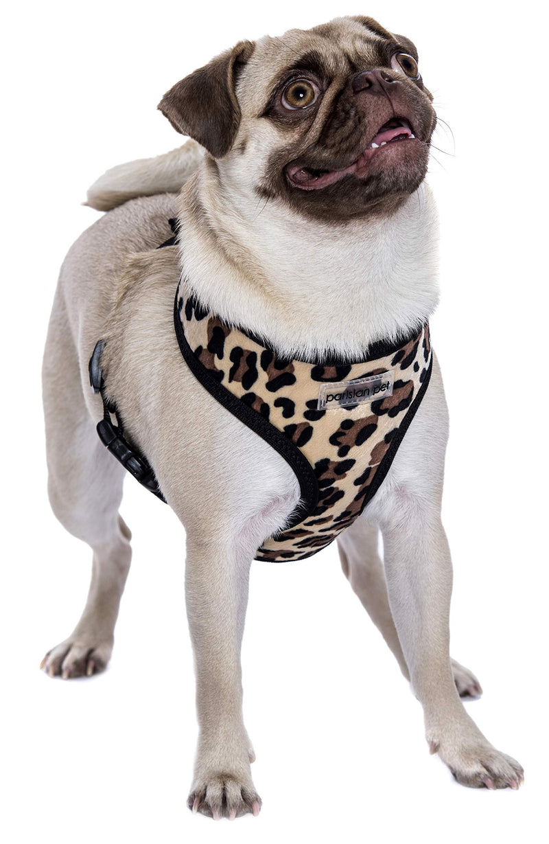 Parisian Pet Freedom Dog Harness, Leopard, M - PawsPlanet Australia