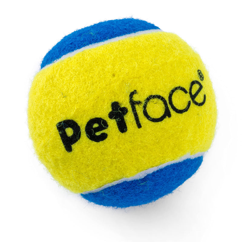 Petface Squeaky Tennis Balls for Dogs, 3-Piece Squeaky Ball Pack of 3 - PawsPlanet Australia