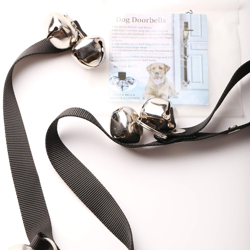 xuenisidan Pet Training Bell, Length Adjustable Dog Puppy Potty House Toilet Training DoorBells - PawsPlanet Australia