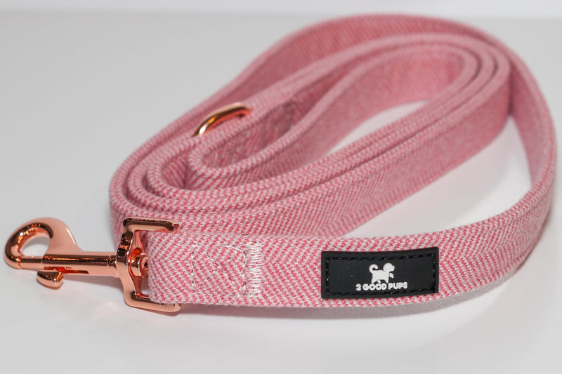 2GoodPups Pink Dog Harness Leash and Poop Bag Holder Set - Puppy Essentials Kit - Dog Harness No Pull - Dog Harness for Large Dogs - Dog Harness Leash Waste Bag Set (Large) - PawsPlanet Australia