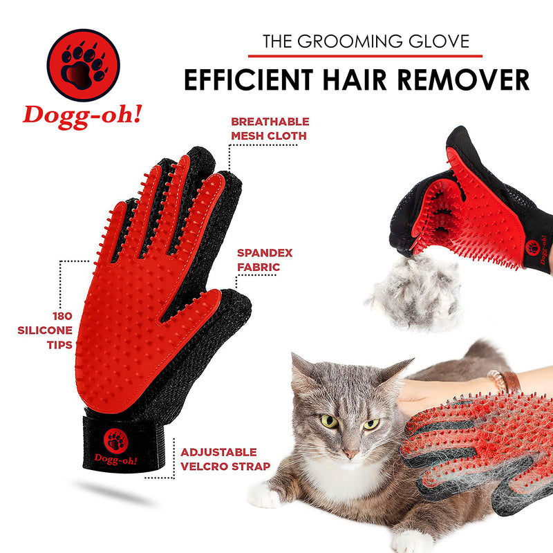 Dogg-oh! 8 in 1 Complete Professional Dog Grooming Kit | Dog Grooming Supplies | Dog Brush | Slicker Brush | Dog Brush for Long Haired Dogs | Cat & Dog Grooming Supplies | Deshedding Brush - PawsPlanet Australia