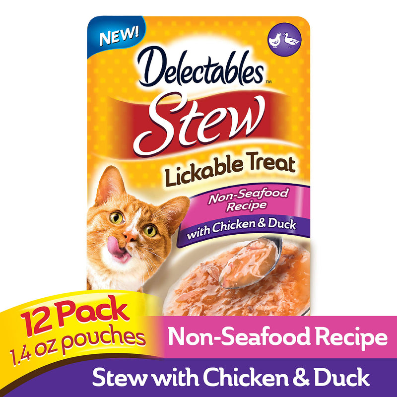 Hartz Delectables Non Seafood Treats Stew Chicken & Duck - PawsPlanet Australia