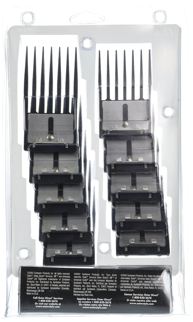 Oster Professional 10 comb set specifically for Oster clippers. - PawsPlanet Australia