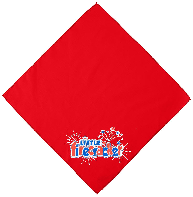 [Australia] - Screen Print Dog Pet Puppy Bandanas Small Red 