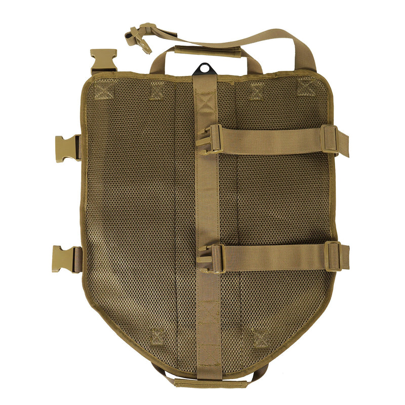 [Australia] - LIVABIT Canine Service Dog Tactical Molle Vest Harness [ Also for Cats & Puppies ] TAN Small 