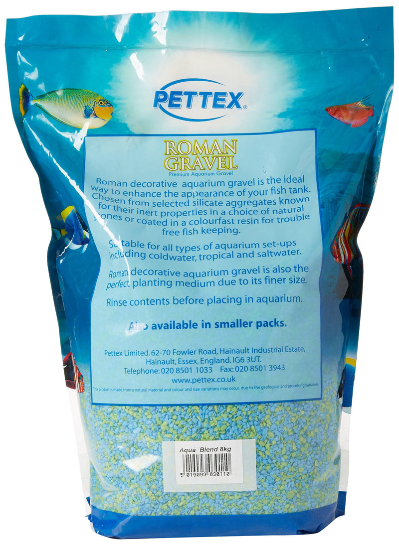 Pettex Roman Gravel Aquatic Roman Gravel, 2 Kg, Aqua Blend - PawsPlanet Australia