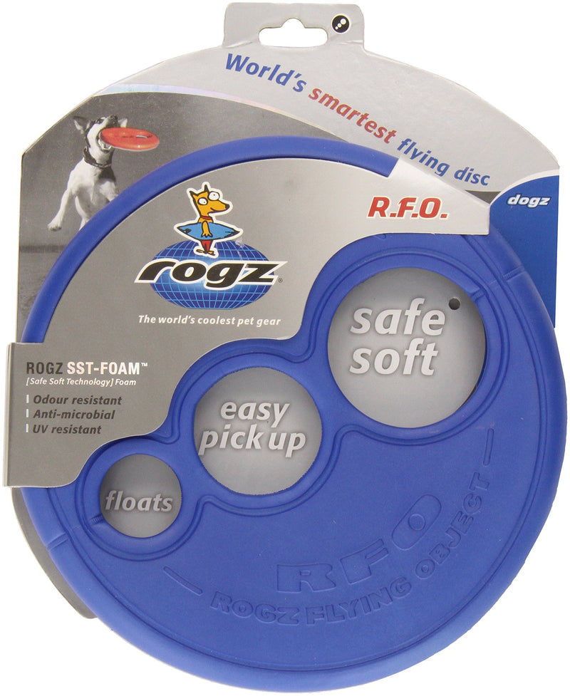 Rogz RFO Frisbee, Blue - PawsPlanet Australia