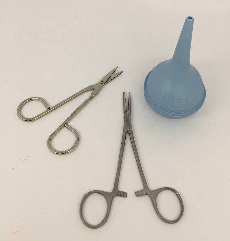Warwick Whelping Boxes Whelping Set - Forceps, Scissors & Aspirator 7009 - PawsPlanet Australia