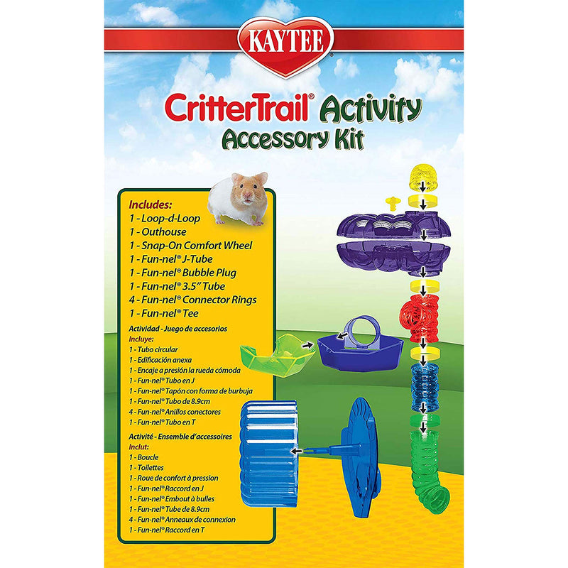 Kaytee CritterTrail Accessory 3 Activity 9" x 9" x 18" - PawsPlanet Australia