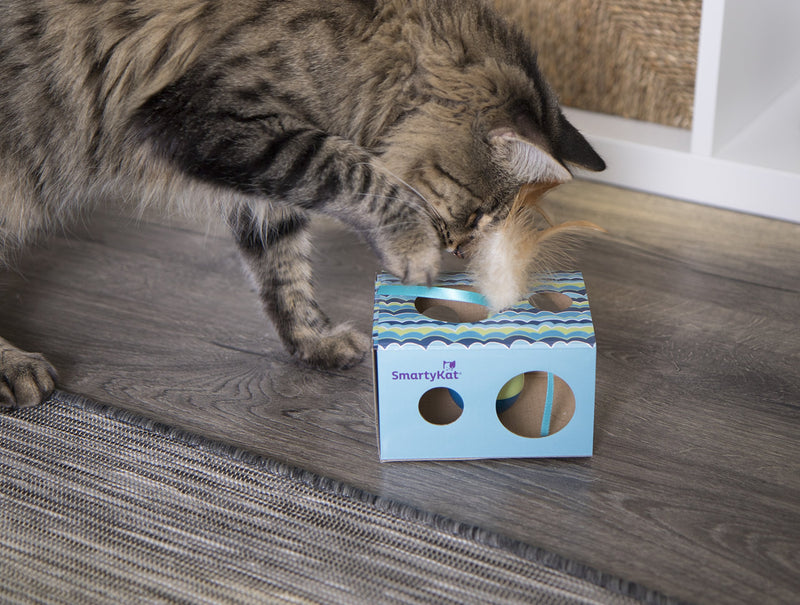 [Australia] - SmartyKat Electronic Motion Cat Toys Twirl & Peek 