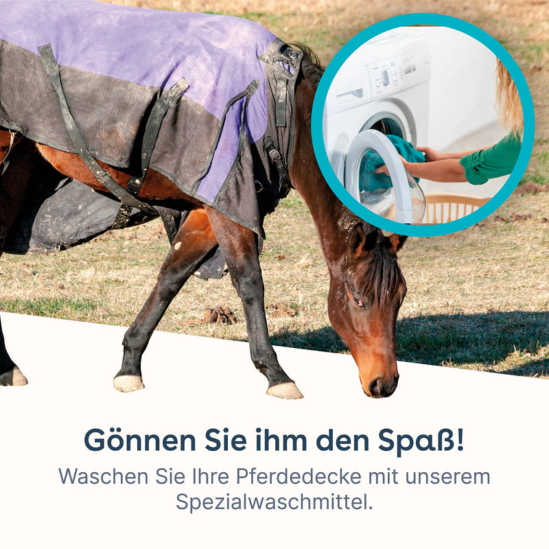 eco:fy horse blanket detergent Rug Wash blanket detergent for breathable synthetic and cotton blankets (2.5 liters) 2.5 liters - PawsPlanet Australia