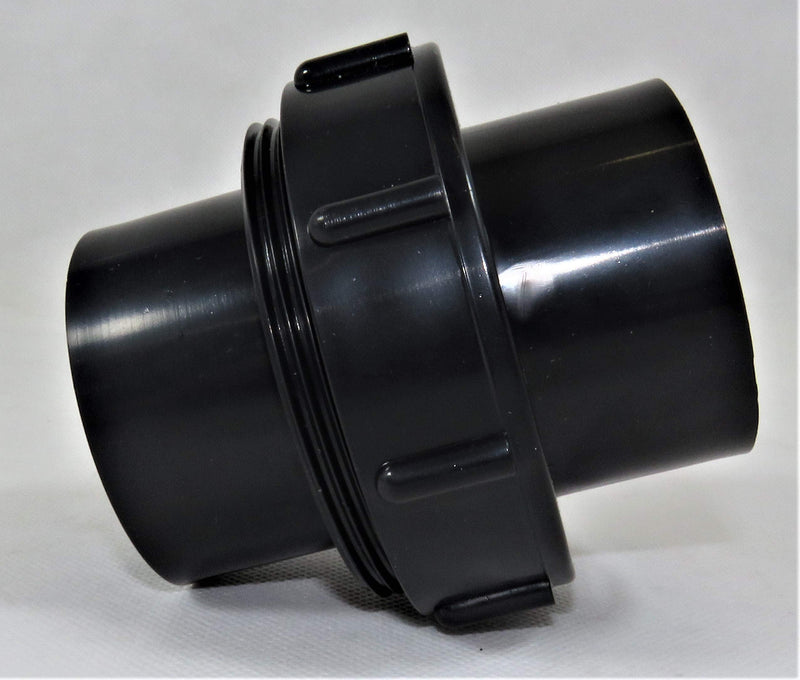 eco-filtration 1.5"/43MM CLEAR SOLVENT WELD DEMOUNTABLE COUPLING UNION POND PIPE FITTING PUMP UV CONNECTION - PawsPlanet Australia