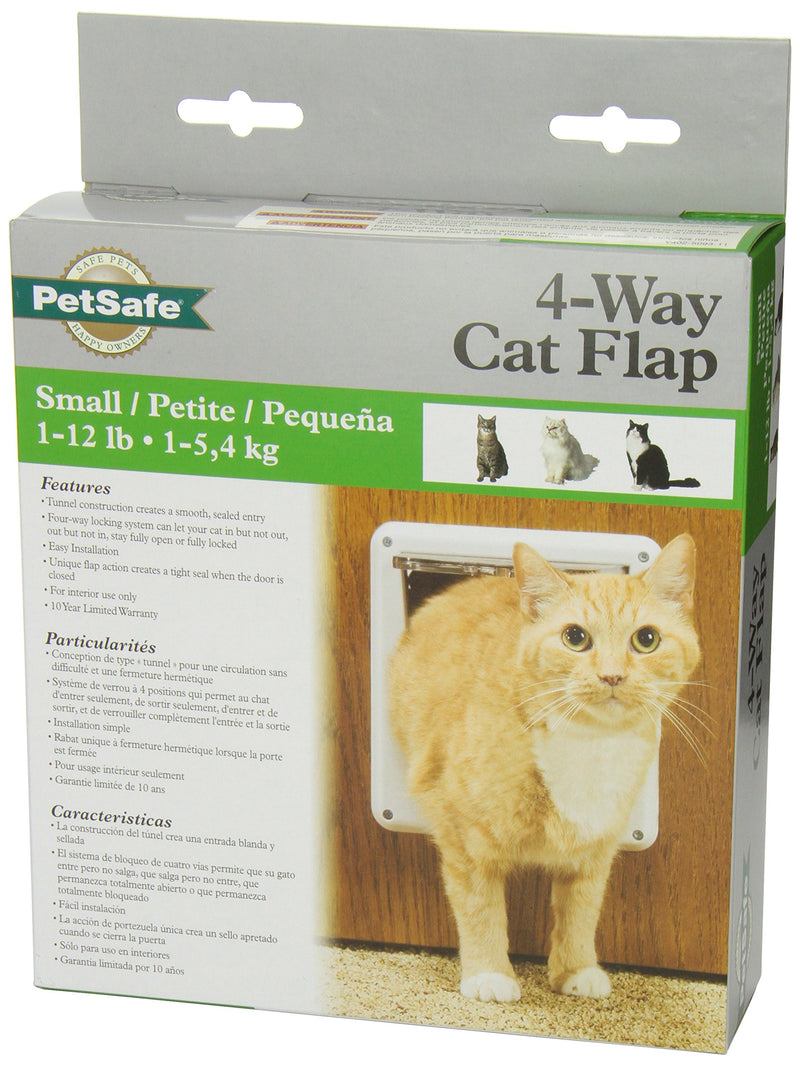 [Australia] - PetSafe Four Way Cat Flap, White 