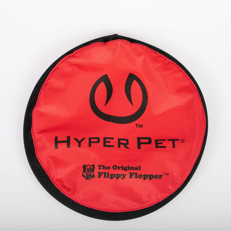 [Australia] - Hyper Pet Flippy Flopper Dog Frisbee Interactive Dog Toys [Flying Disc Dog Fetch Toy – Floats in Water & Safe on Teeth] (Colors Will Vary) 9" Multicolor 