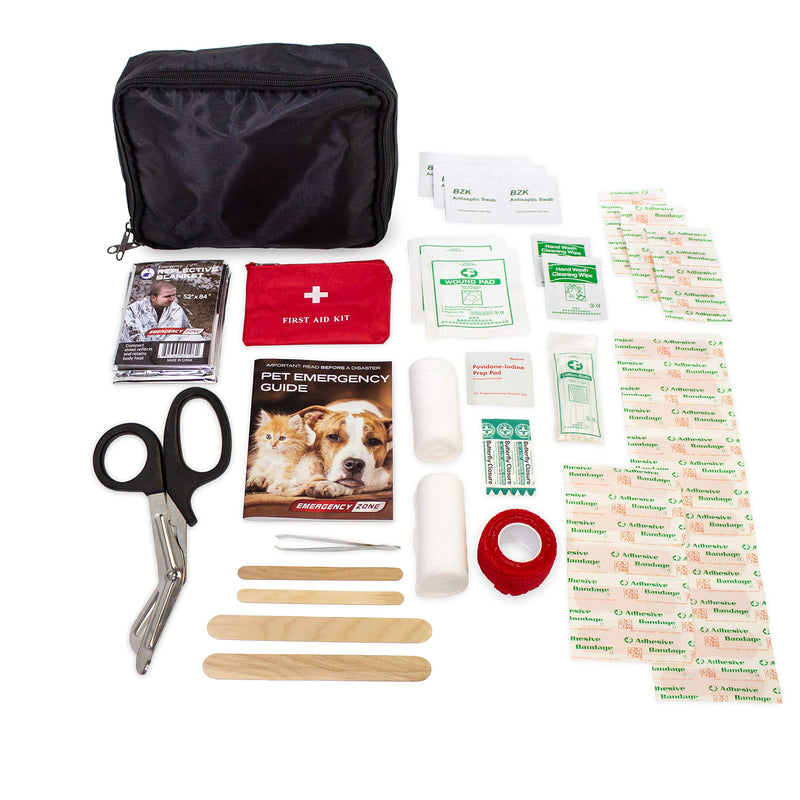 [Australia] - Emergency Zone Dog Survival Kit: Bug Out, Emergency, Travel Kits, First Aid. Prepare Your Dog for Vacations, Trips, Hurricanes, Earthquakes, Wildfires and Much More Emergency Kit 