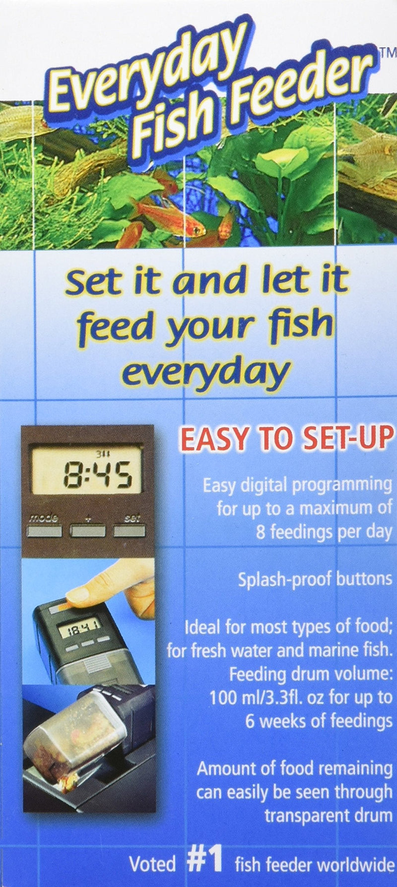 Eheim Everyday Fish Feeder Programmable Automatic0;Food Dispenser 1 - PawsPlanet Australia