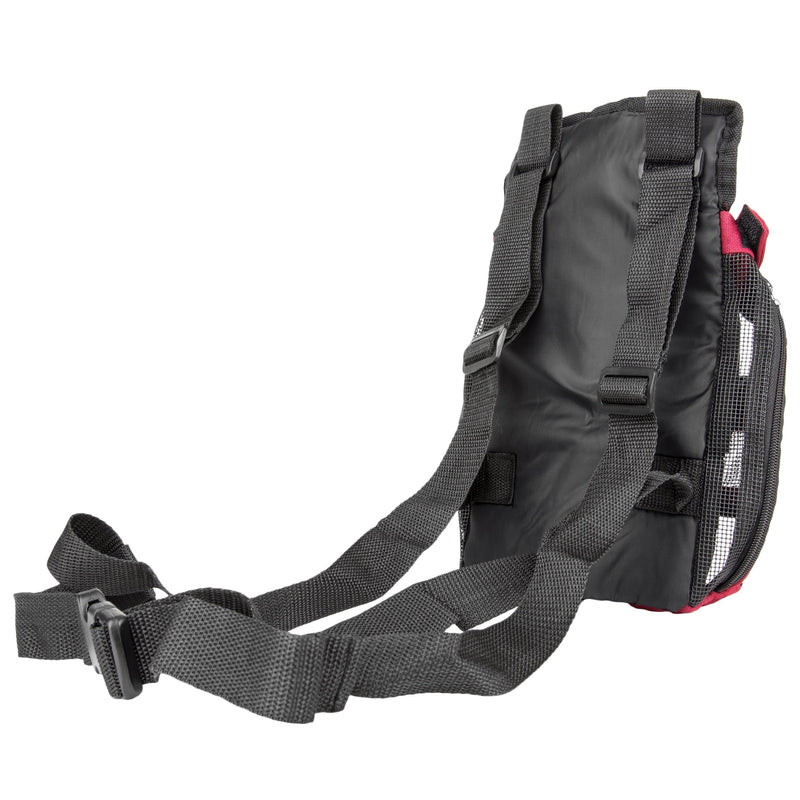 [Australia] - CueCue Pet Legs Out and Hands Free Adjustable and Comfortable Dog Front Chest Carrier Pack with Shoulder Straps Large 