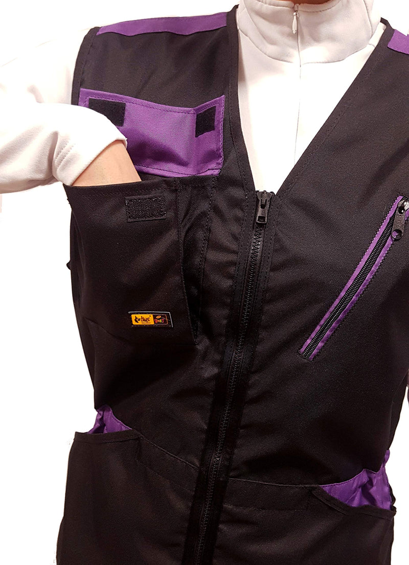 Dog Training Vest for Agility Dog Sports Waterproof Violet Vibes XS purple - PawsPlanet Australia
