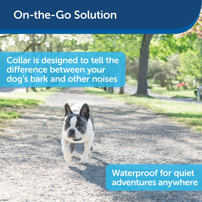 [Australia] - PetSafe Rechargeable Bark Collar, 15 Levels of Automatically Adjusting Static Correction, Rechargeable, Waterproof; Reduces Barking and Whining, for Dogs over 8 lb Lite 