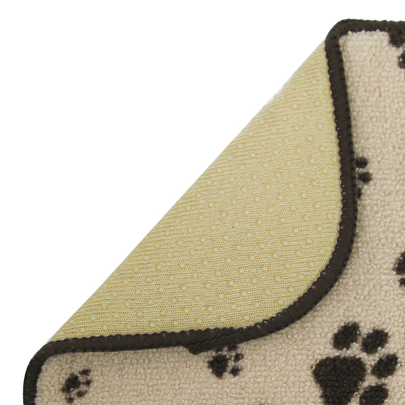 [Australia] - Kitchen Basics Pet Bowl Mat Taupe Paws 