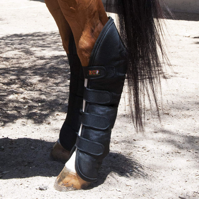 [Australia] - ECP Equine Comfort Products Far Infrared Heat Therapy Horse Rear Leg Wraps - Large 