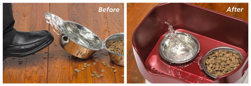 [Australia] - Neater Pet Brands - Neater Feeder Deluxe Dog and Cat Variations and Colors Cranberry 