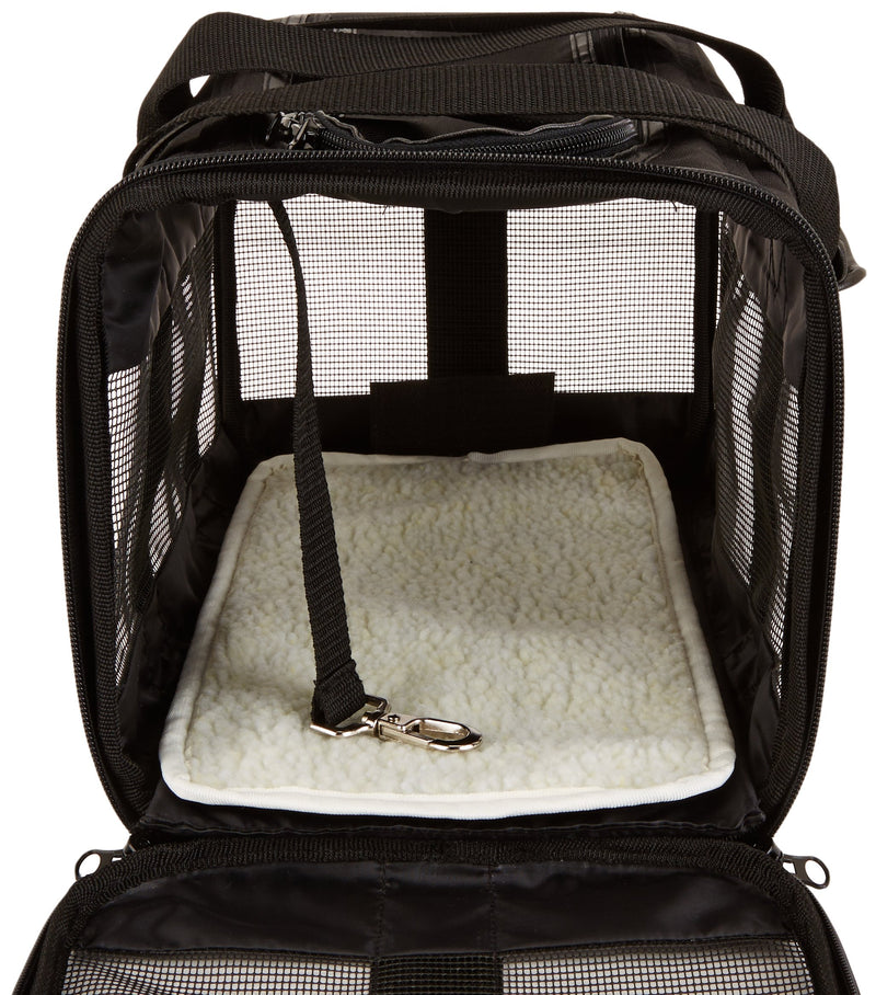 Amazon Basics Soft-Sided Mesh Pet Travel Carrier Small - PawsPlanet Australia