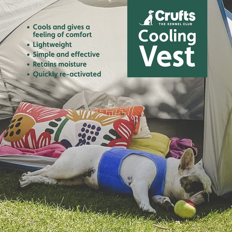 VFM - Crufts Pet Cooling Vest Jacket (Extra Small) XS (Pack of 1) - PawsPlanet Australia